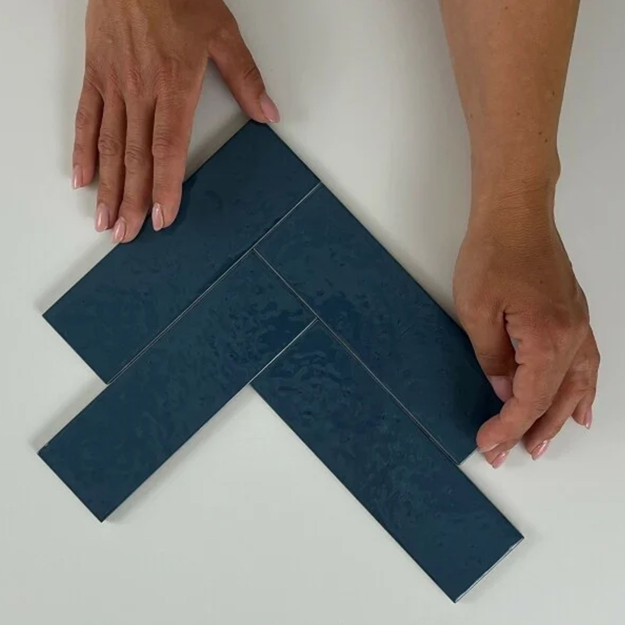 Equipe Ceramicas Kalma Deep Blue glans 6x18.6cm